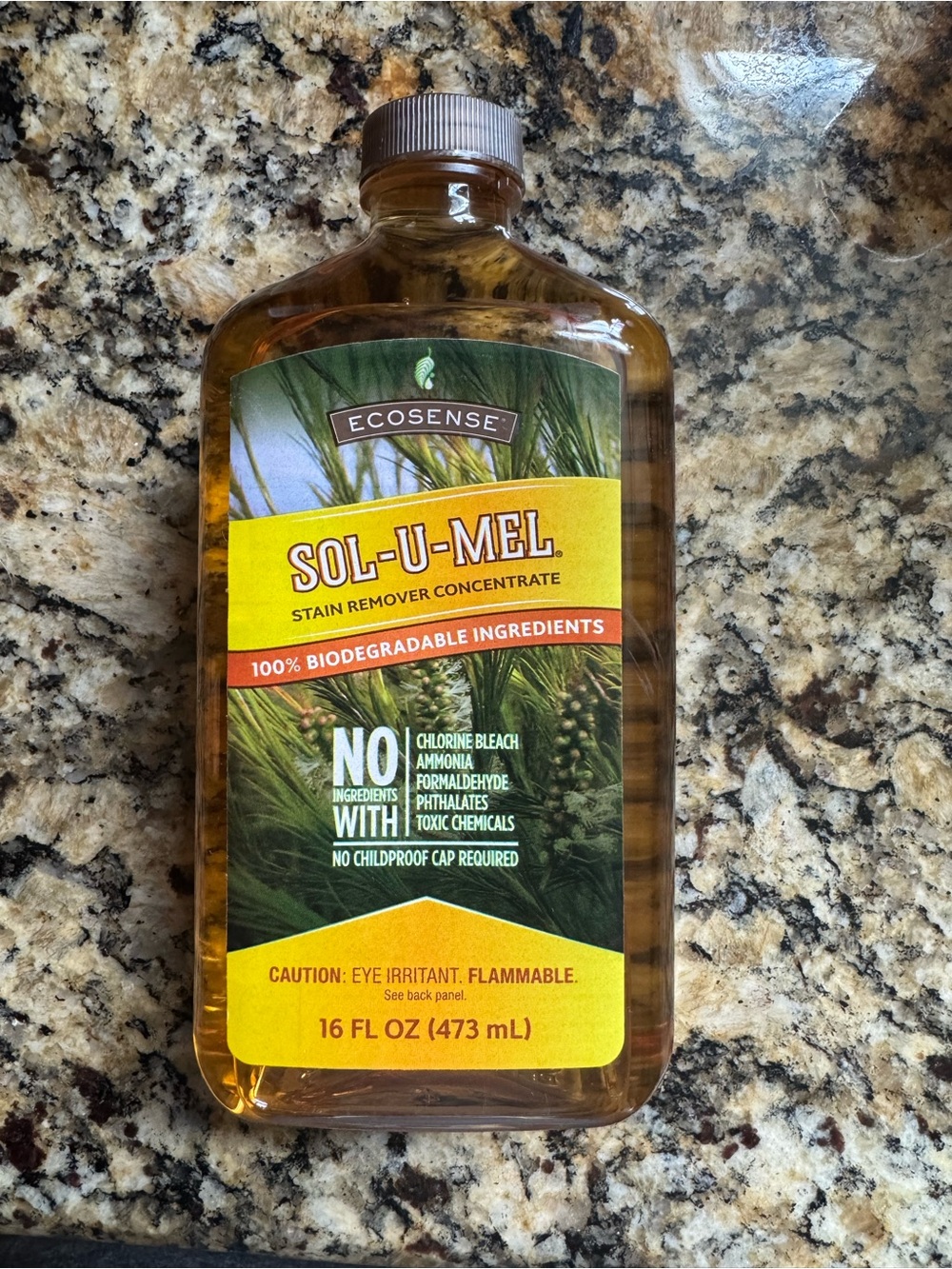 Melaleuca Sol-U-Mel STAIN REMOVER Concentrate 16 Fl Oz New
